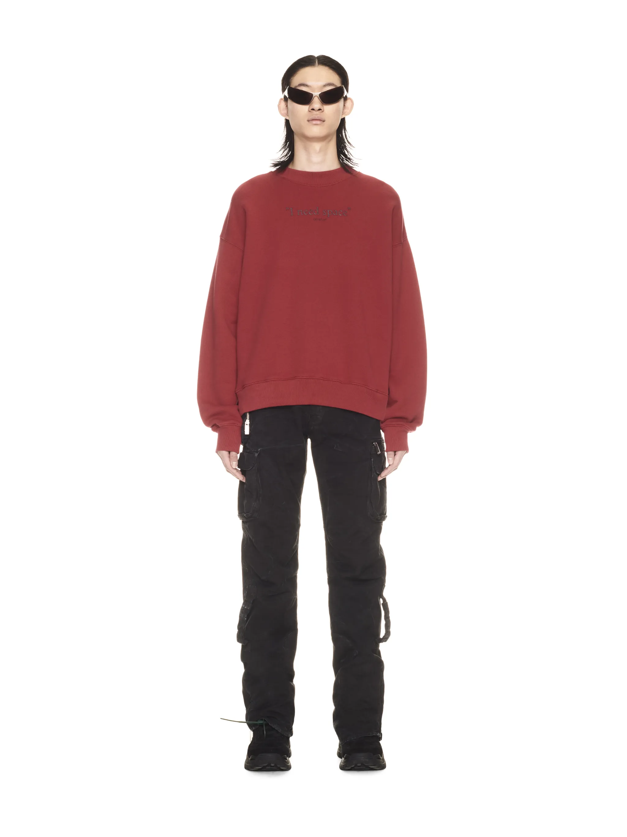 Off white 2024 red crewneck