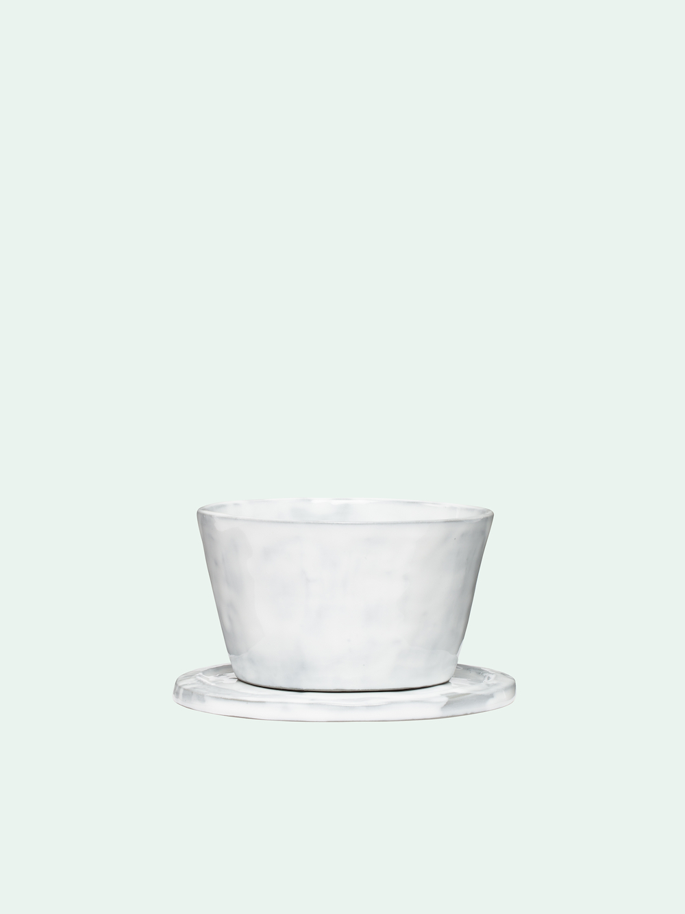 GLOSSY TAUPE CERAMIC BREAKFAST SET primary image