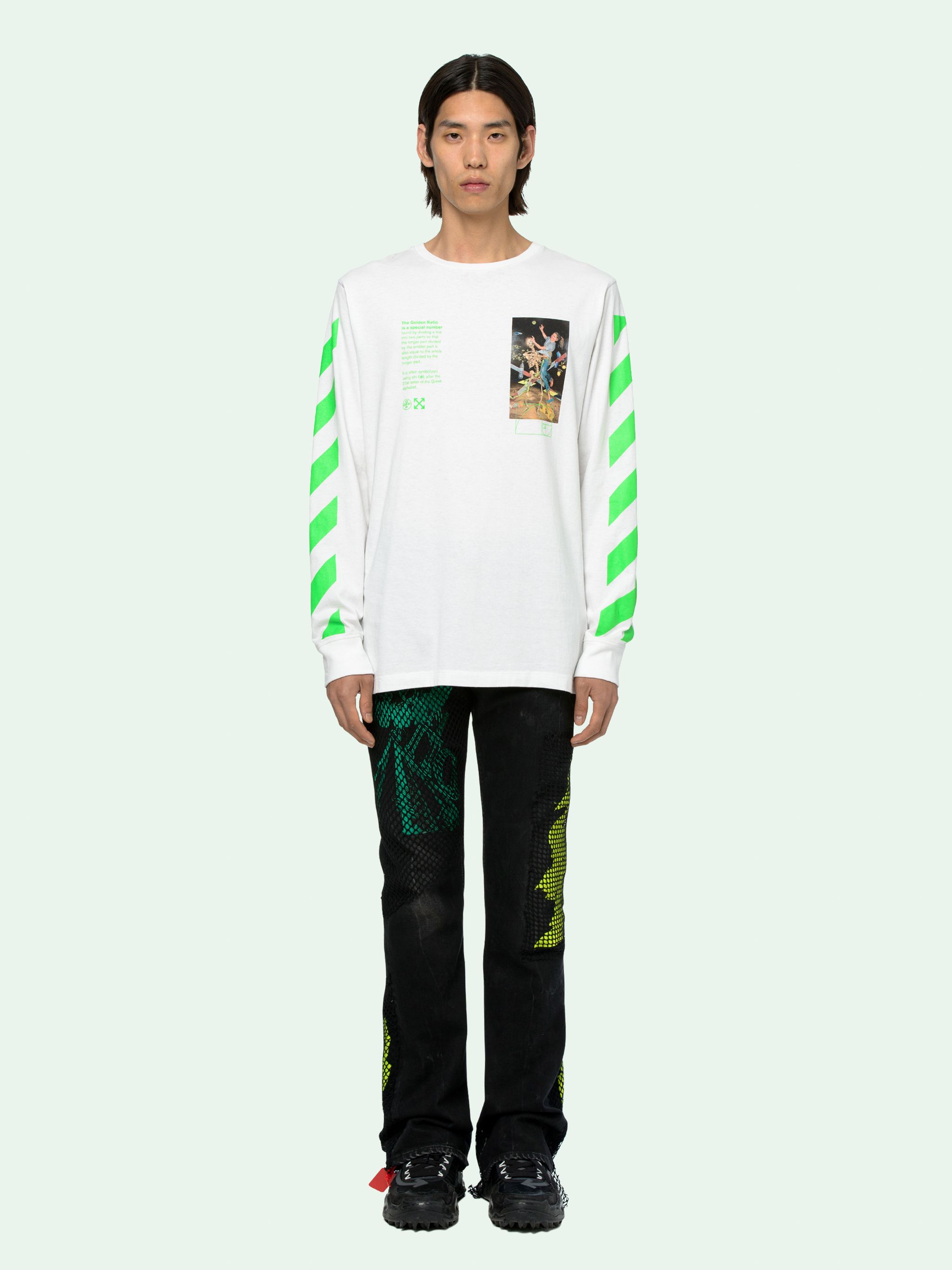 off white golden ratio t shirt white