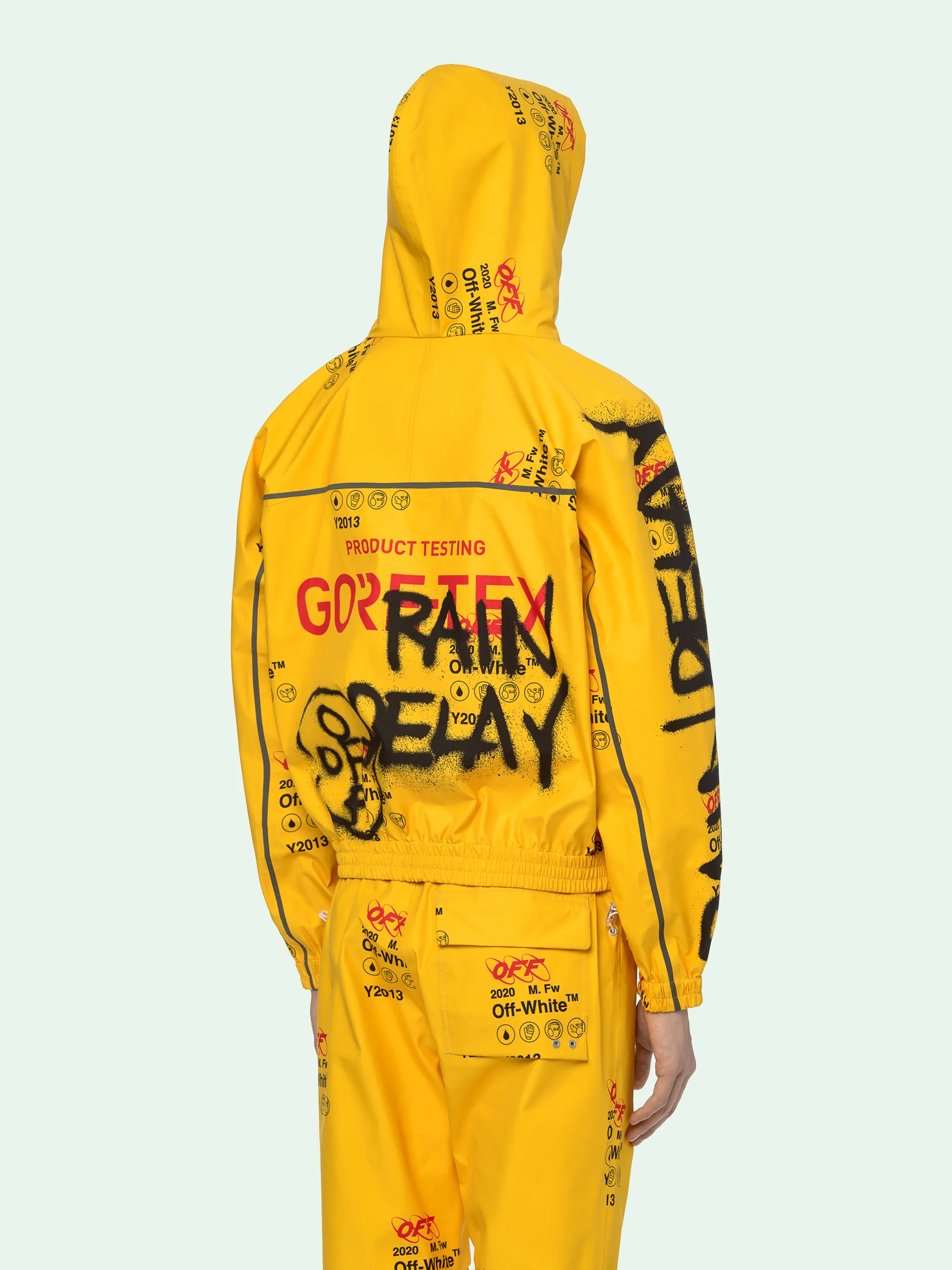 off white industrial hoodie