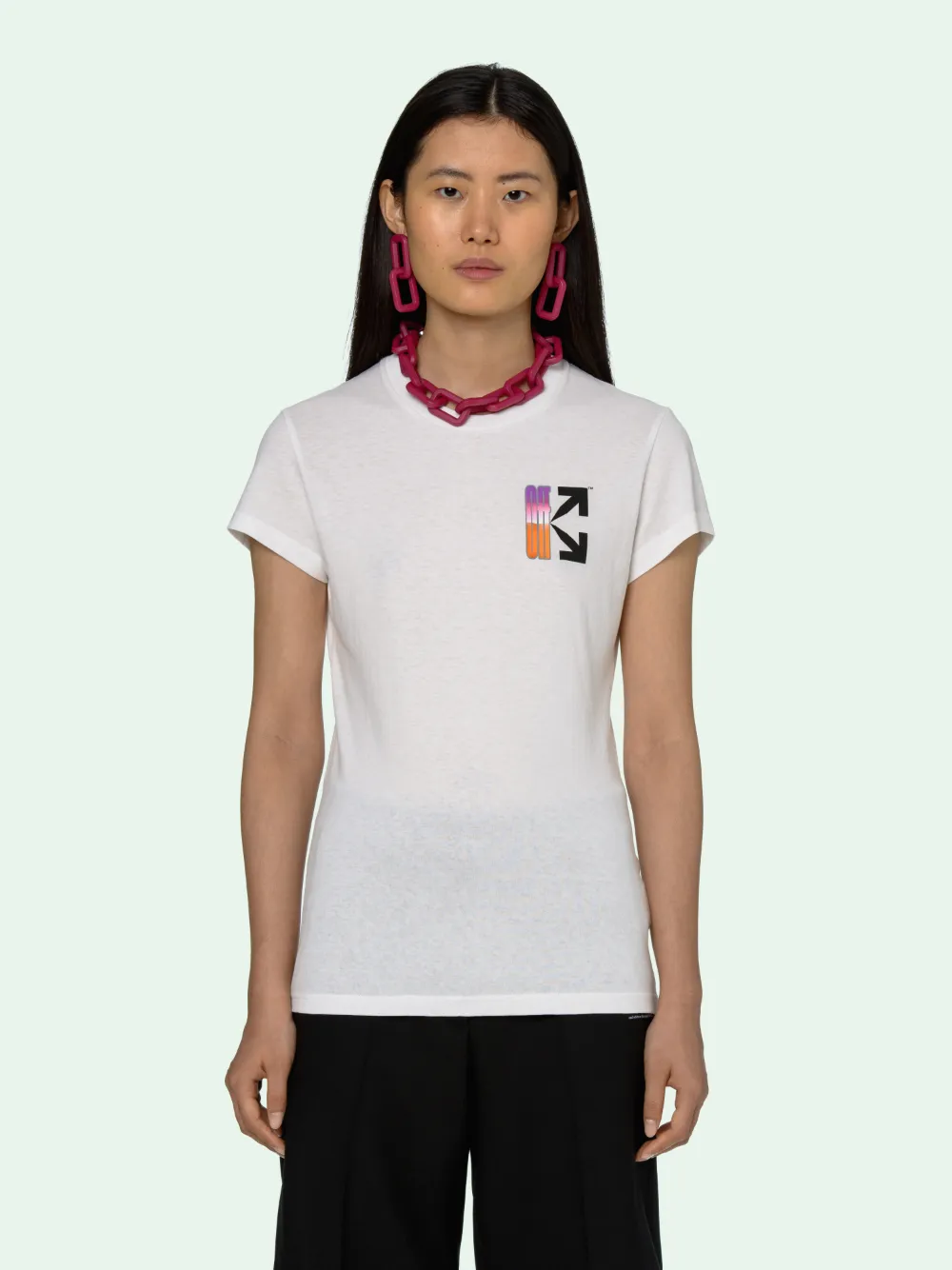 off white t shirt for women