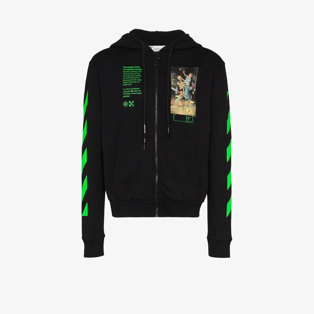 off white graphic hoodie