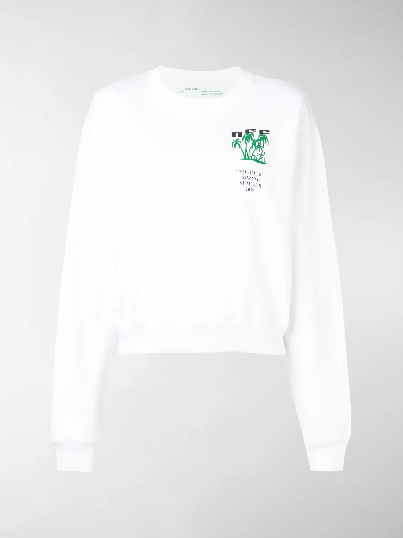 off white graphic sweatshirt