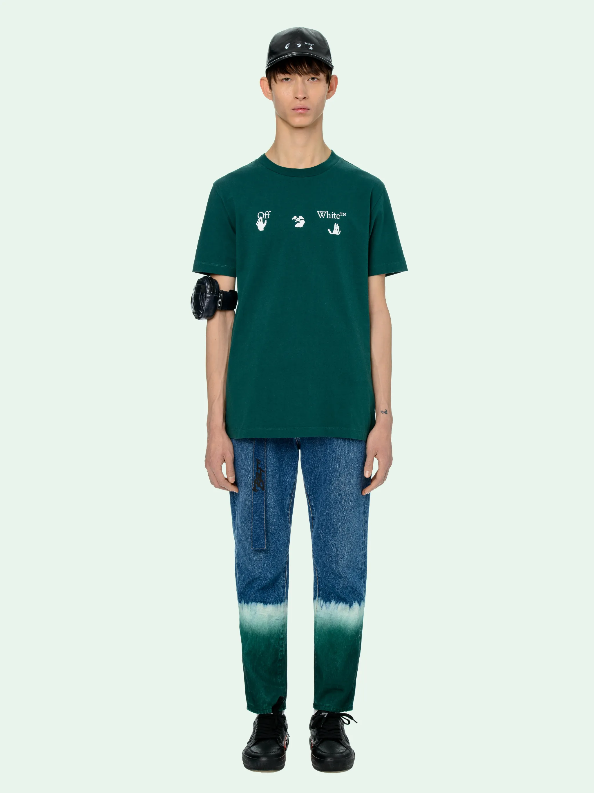 off white lime green