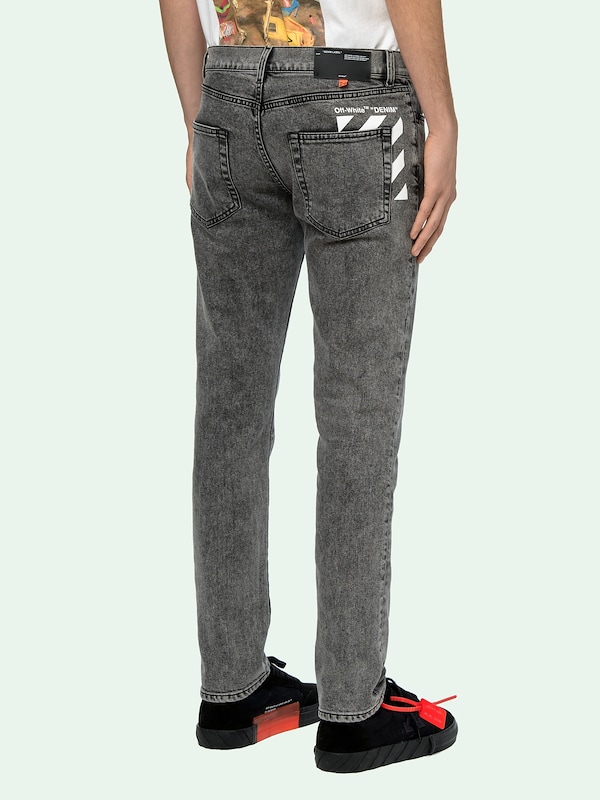 GREY DENIM PANTS - Off-White™ Official Site