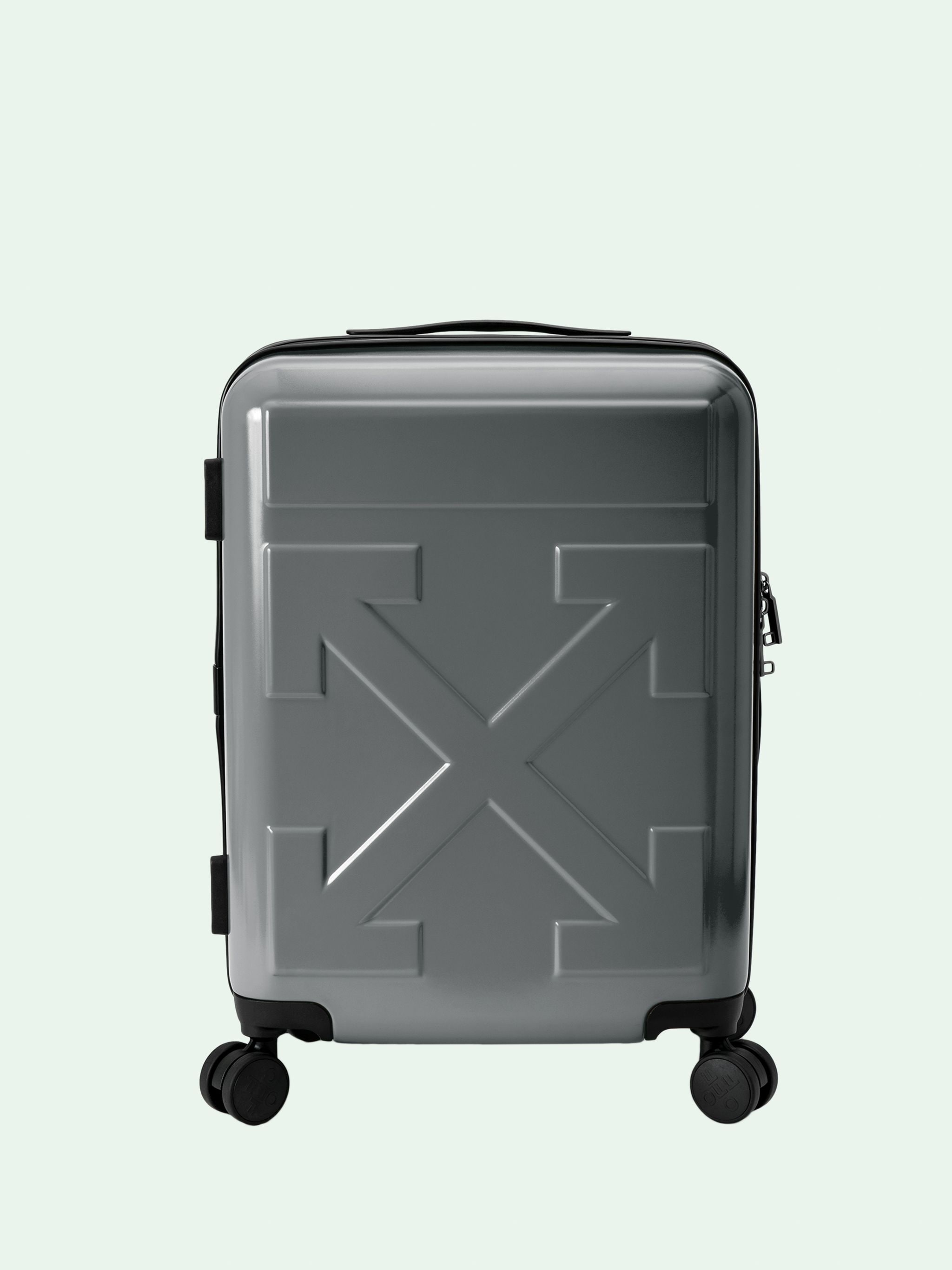 GREY QUOTE LUGGAGE - Off-White 