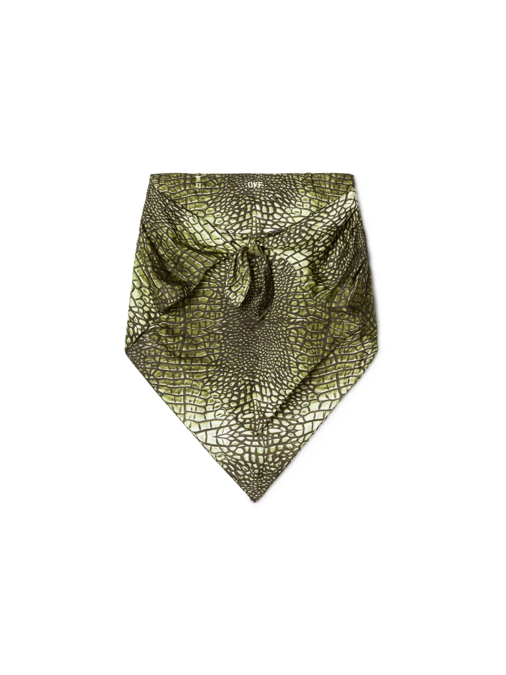 Grüne Krokodil Bandana-Rock