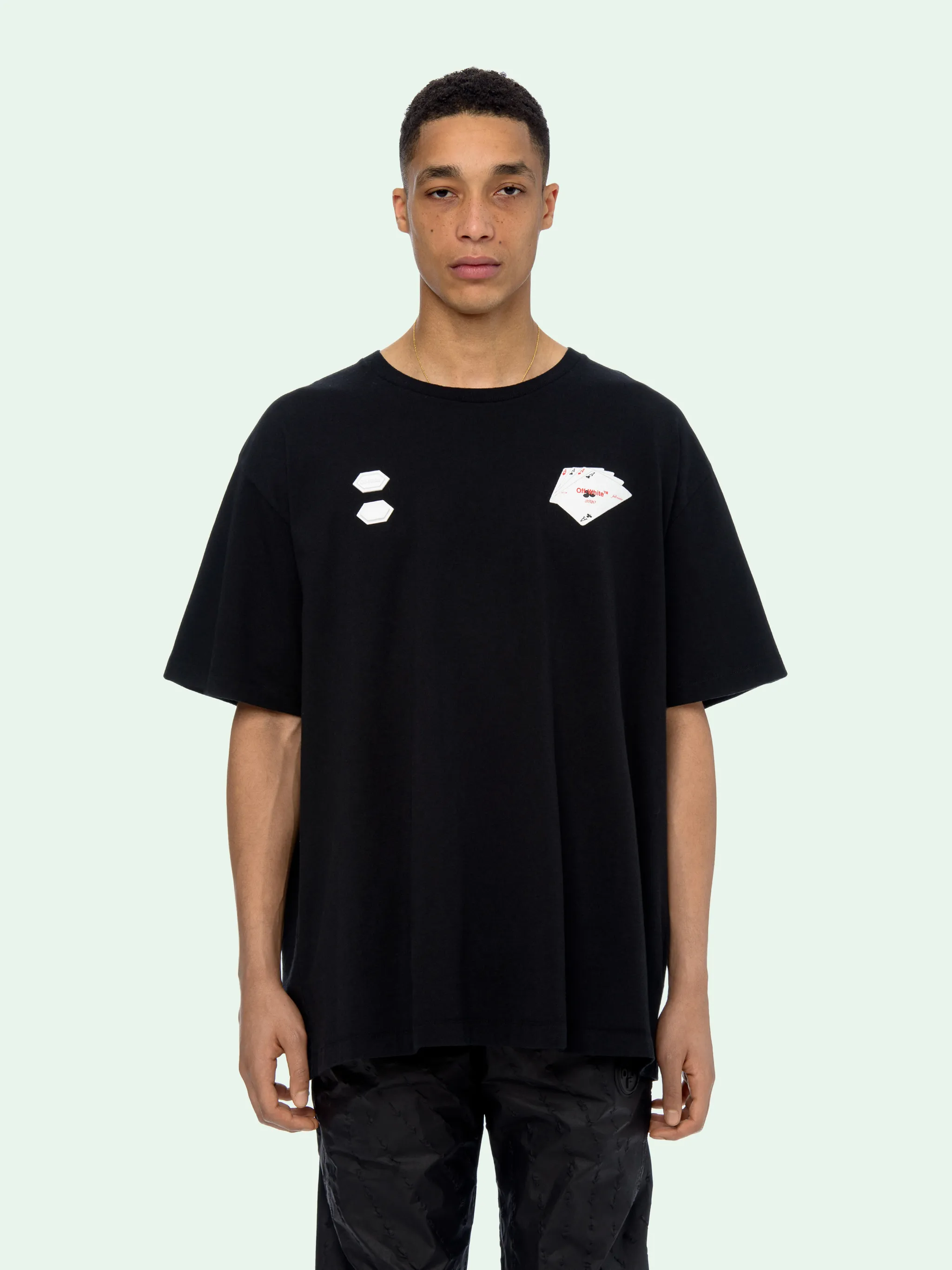 off white hand shirt