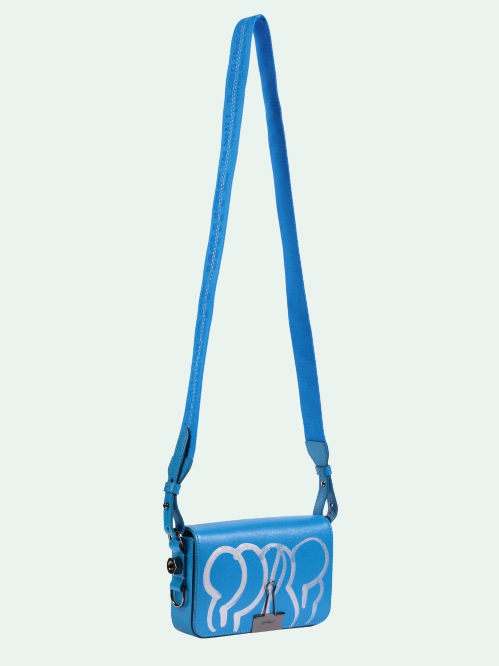 HAND HELD 16 29 MINI FLAP BAG in blue Off White Official ES