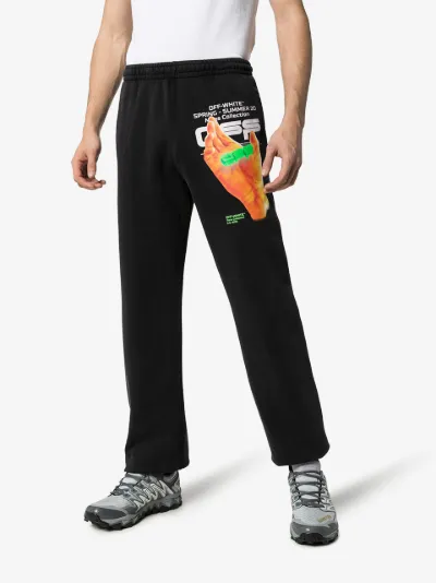 off white logo sweatpants