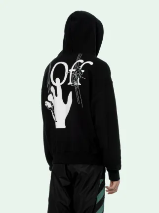 Off white hands hoodie sale