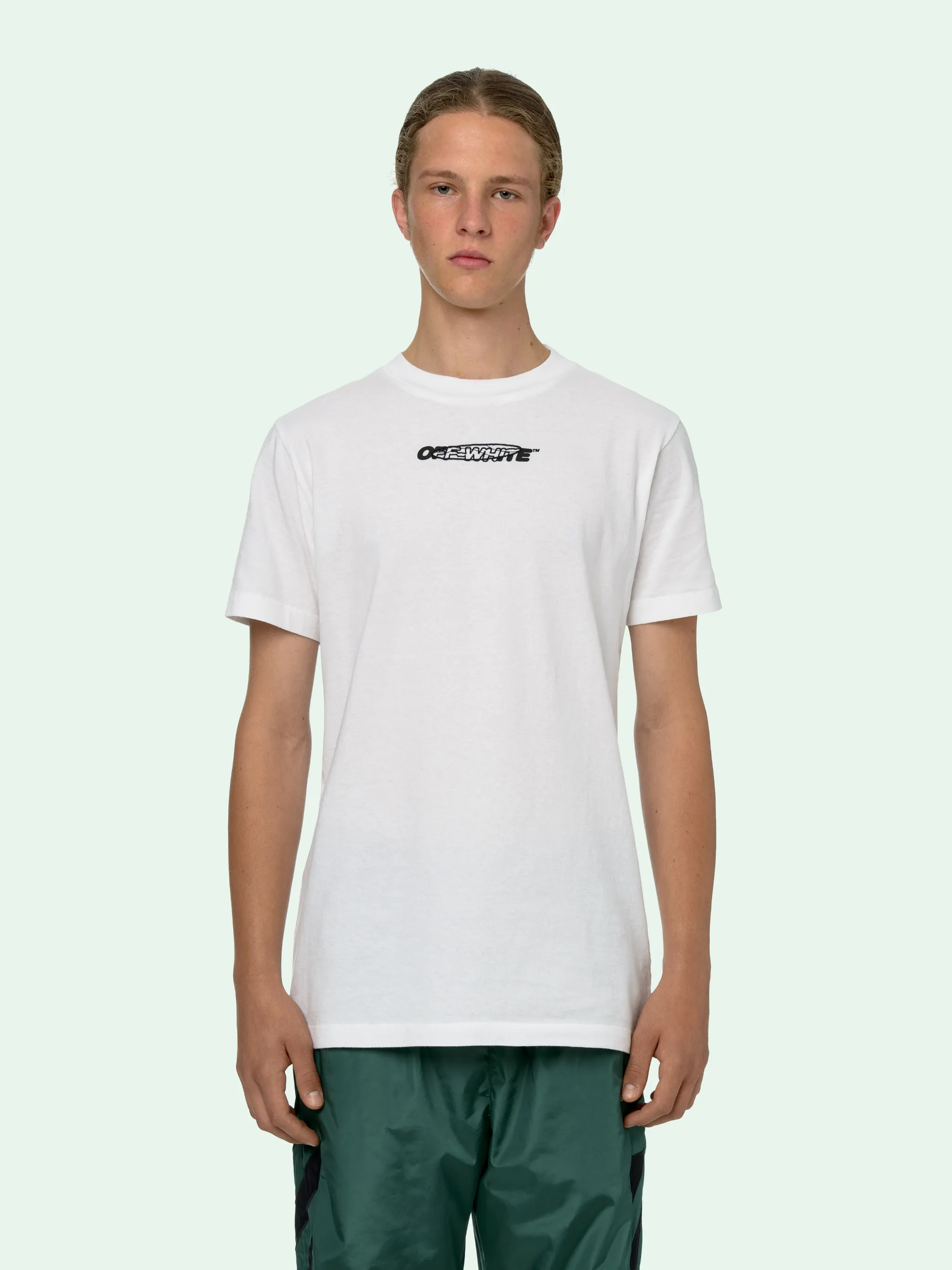 off white hand shirt