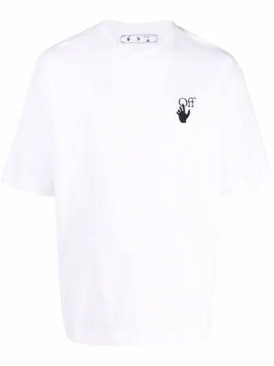 Off-White Hands Off logo-print T-shirt | Eraldo.com US 