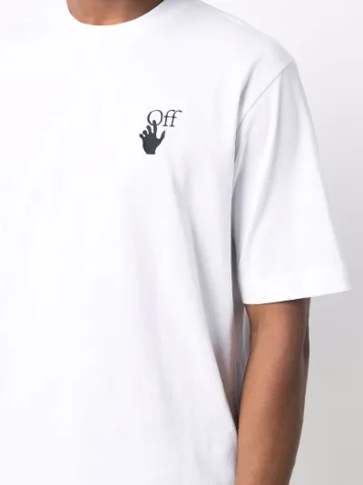 Off White Hands Off logo print T shirt Eraldo US