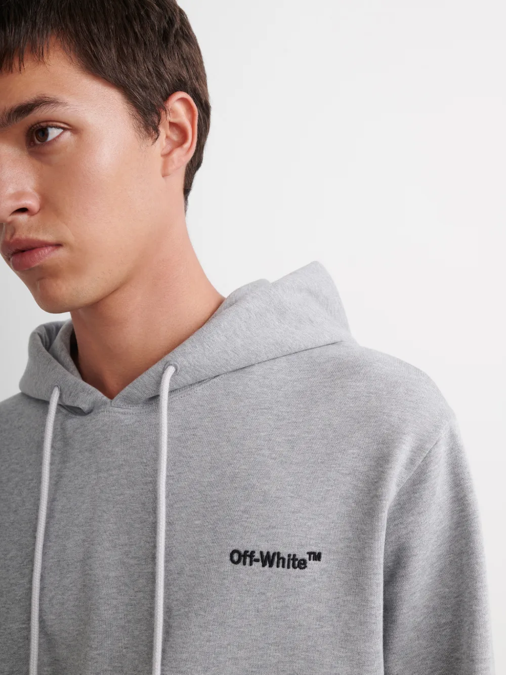 Off white slim discount hoodie