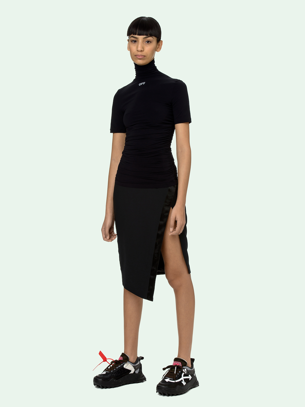 HIGH NECK S/S T-SHIRT primary image