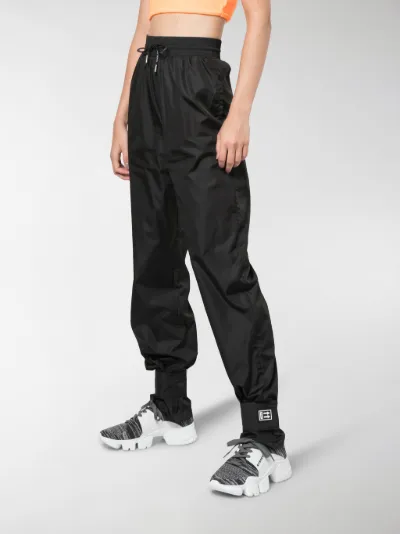high waist track pants