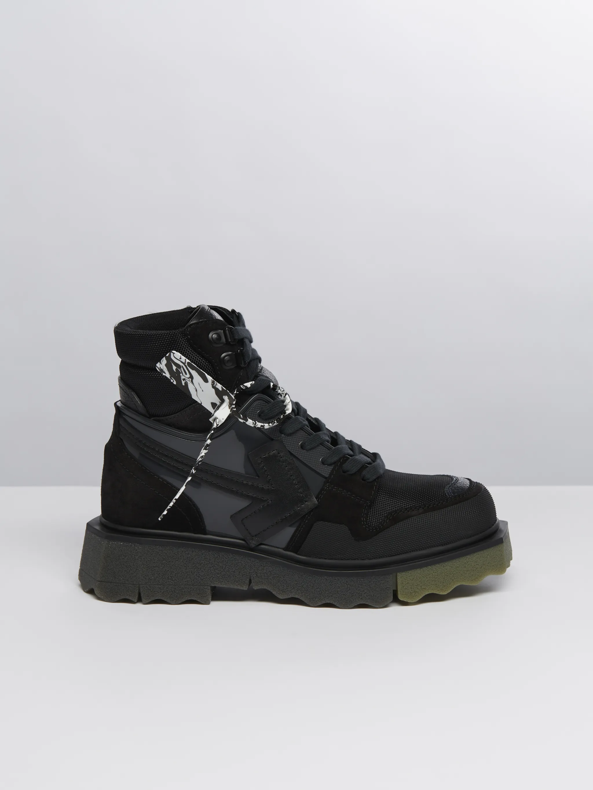 off white patch jacket