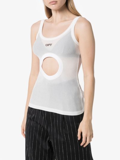 off white tank top