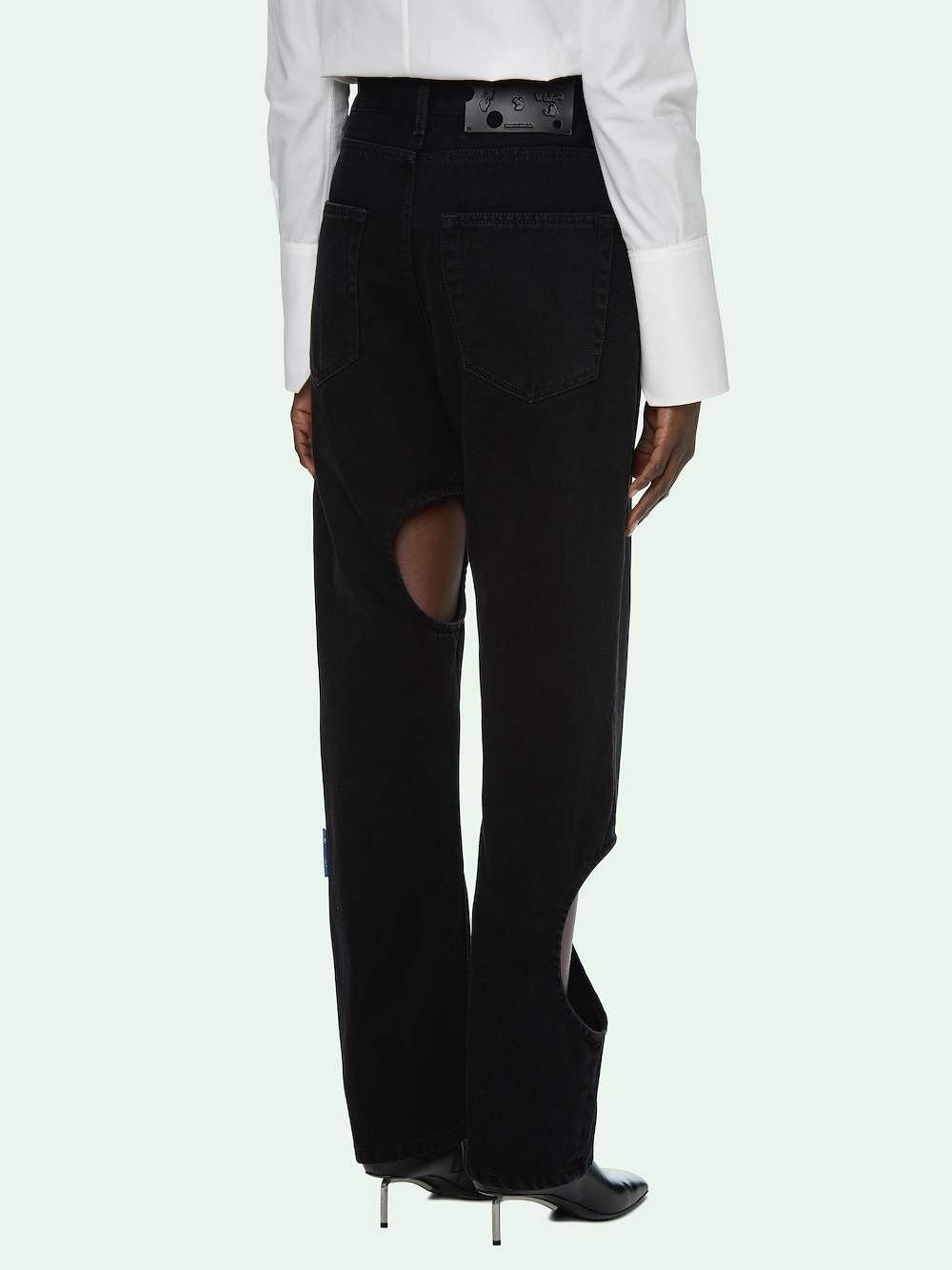 black flare pants american eagle