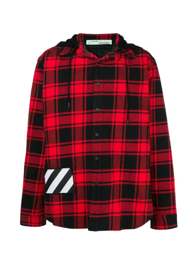 off white hoodie flannels