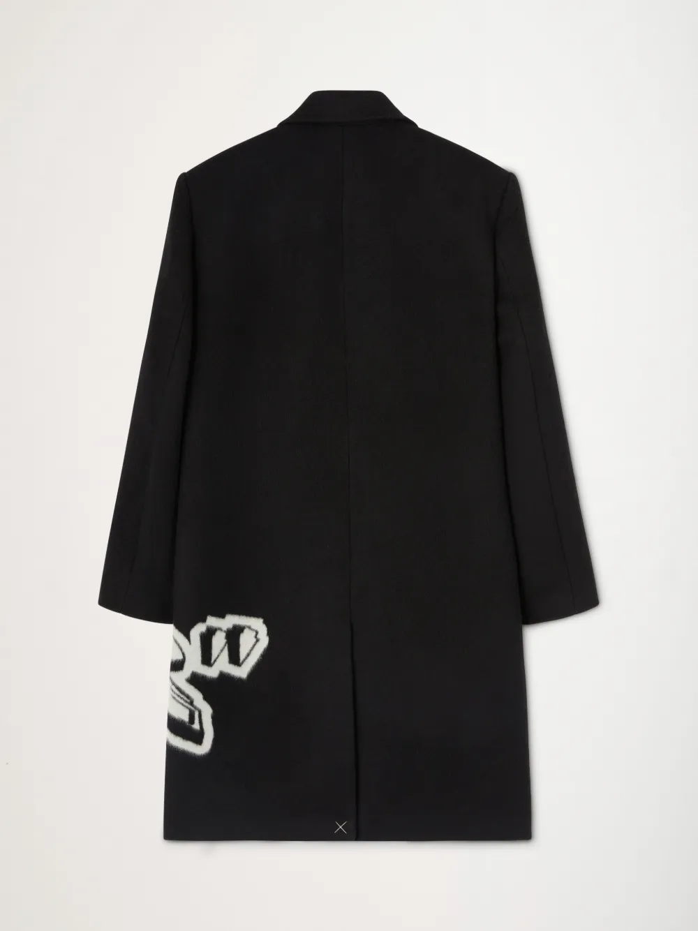 Off white black on sale coat