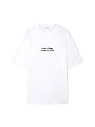 Off white quote shirt sale