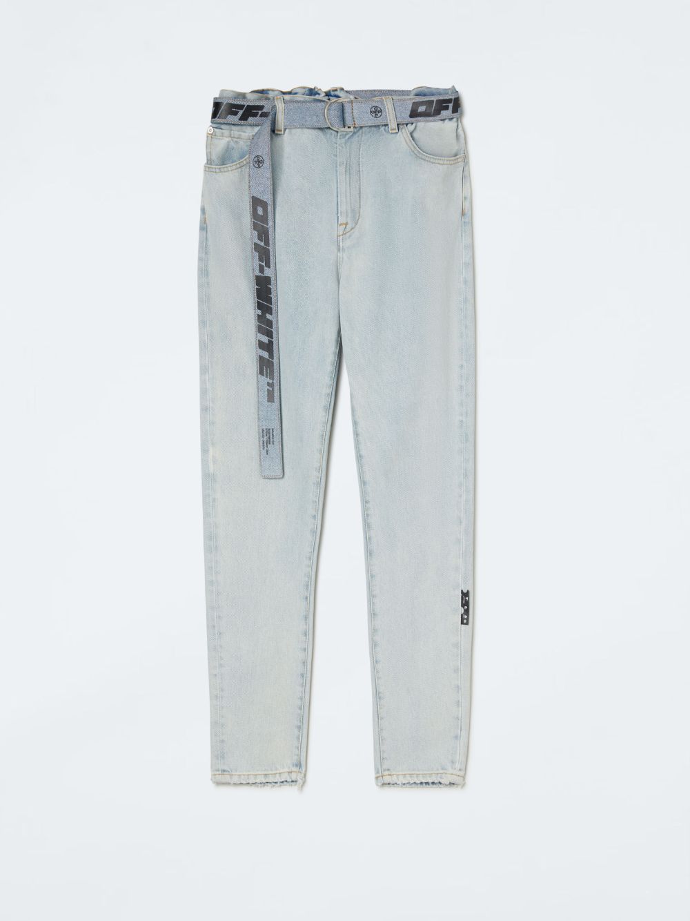 Jeans mit Bleach-Effekt