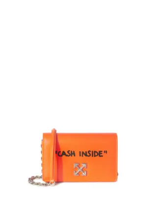 Jitney 0.5 Shoulderbag Quote in orange | Off-White™ Official IN
