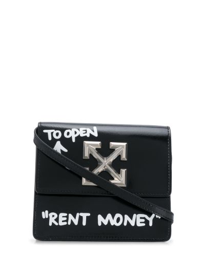 off white mini bag