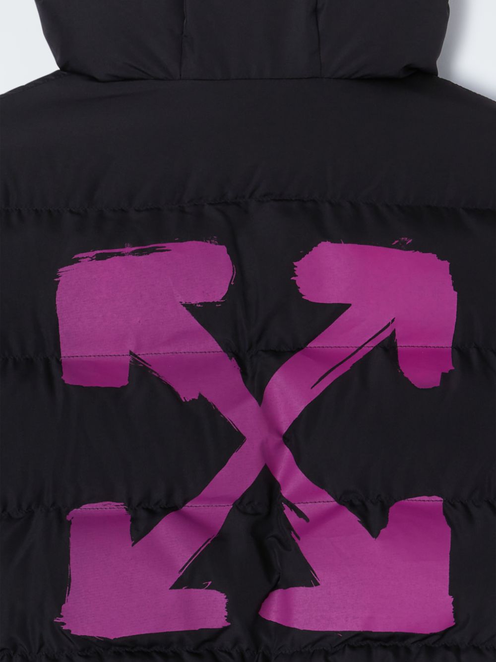 Arrow Puffer Jacket in black | Off-White™ Official TR