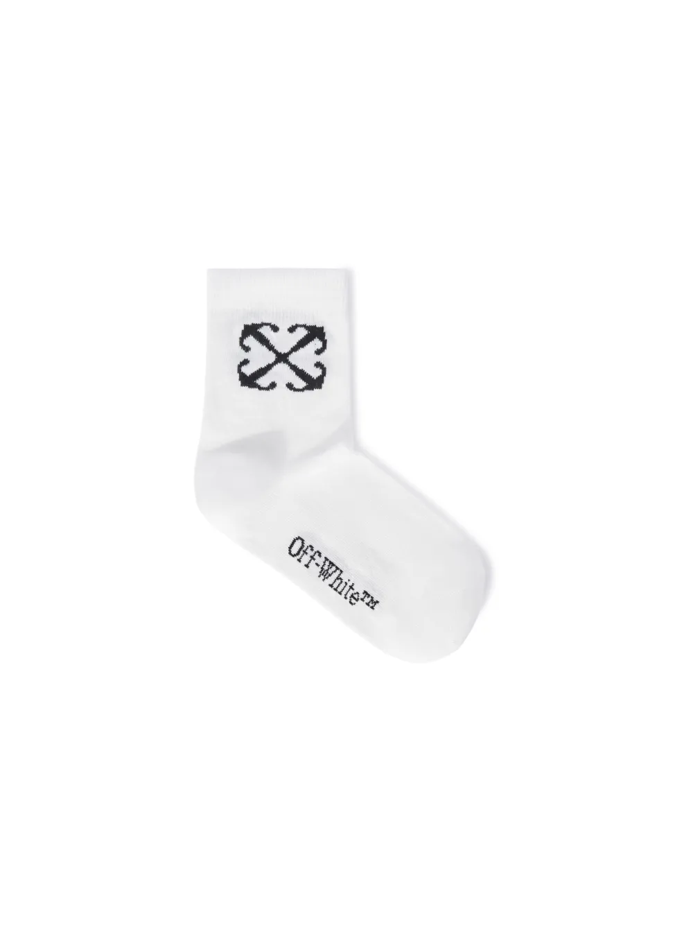 Arrow Socks in white Off White Official IN