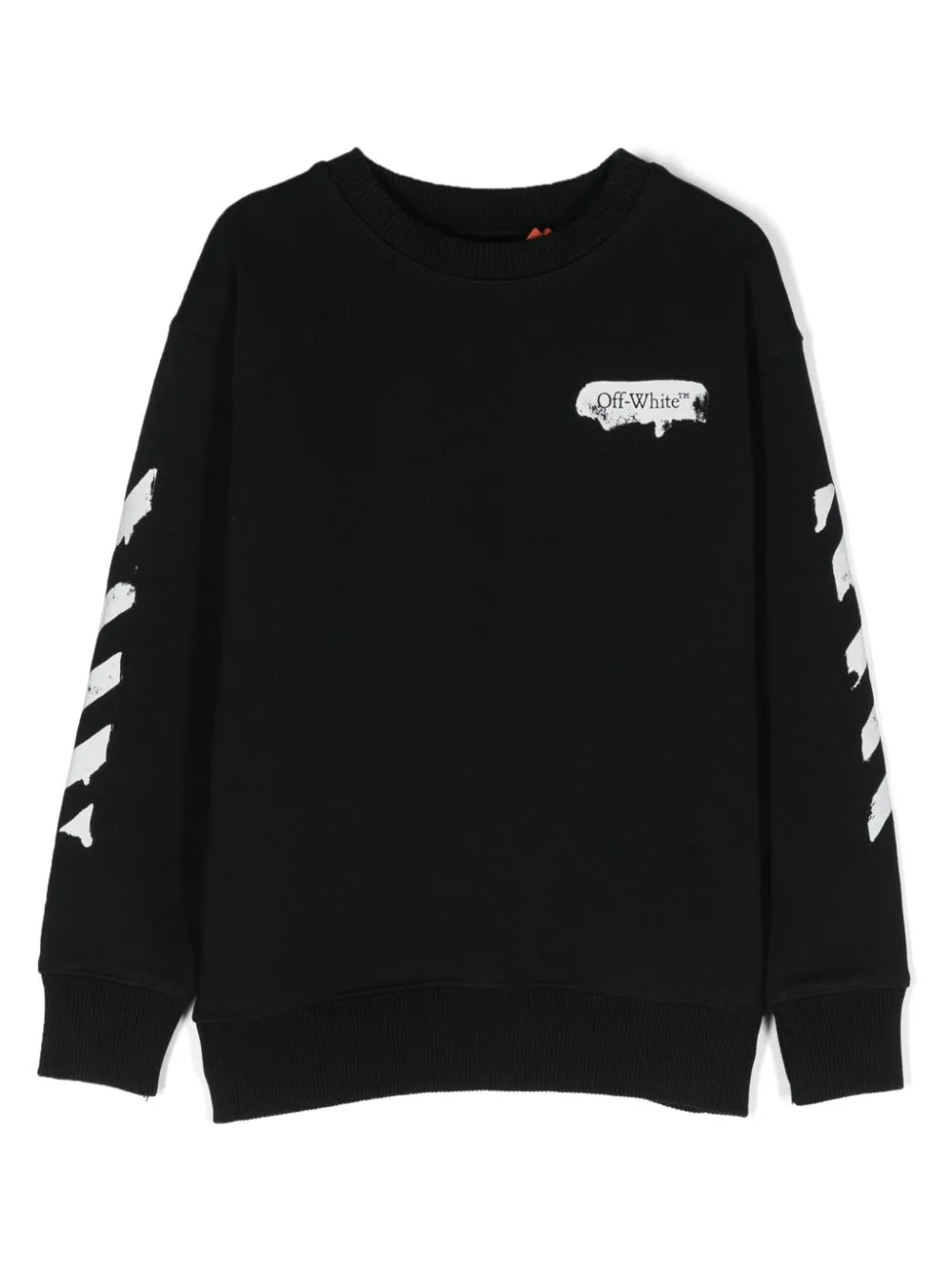 Arrows print cotton sweatshirt Off White Kids Eraldo