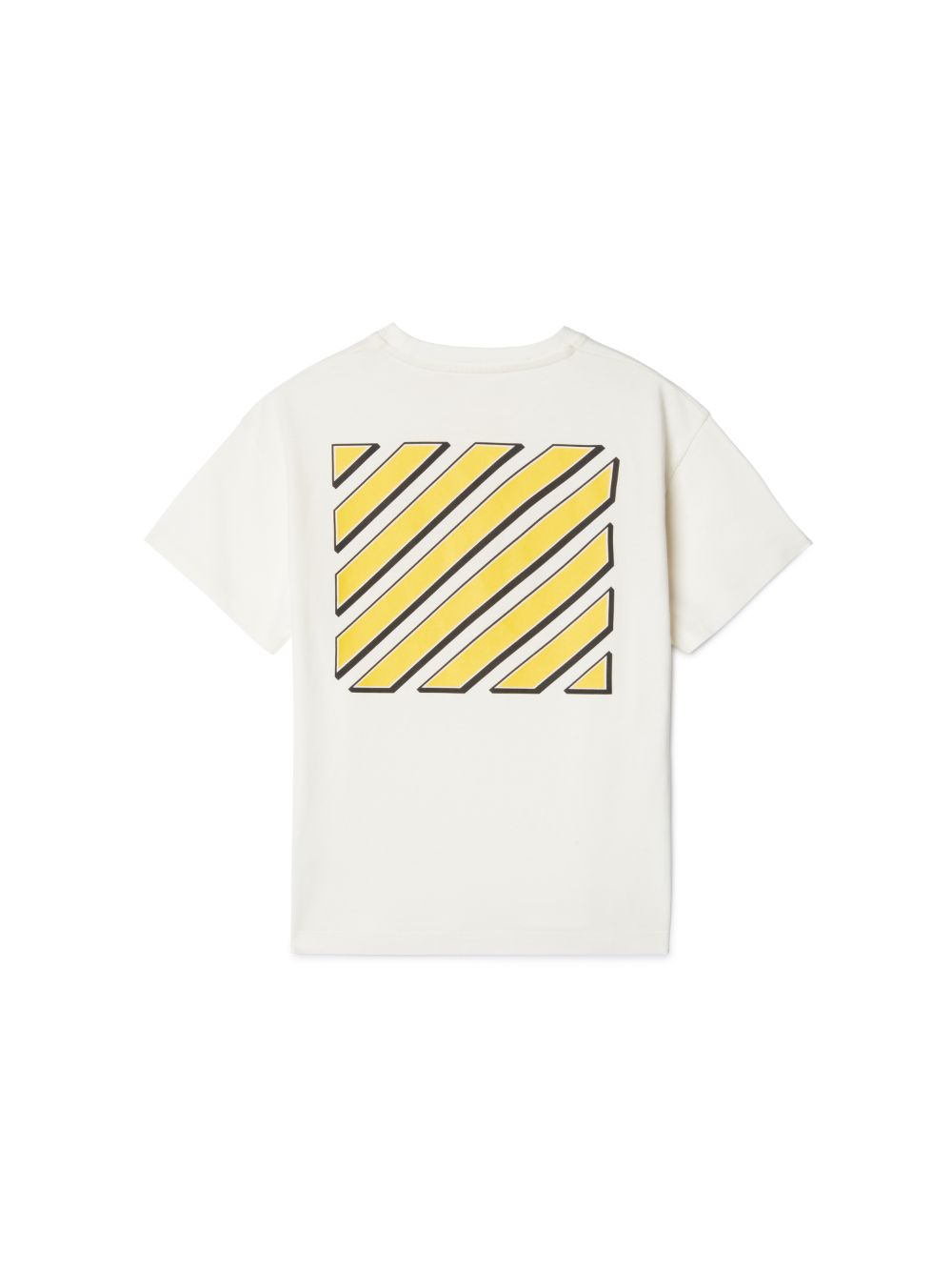 Off white yellow outlet tee