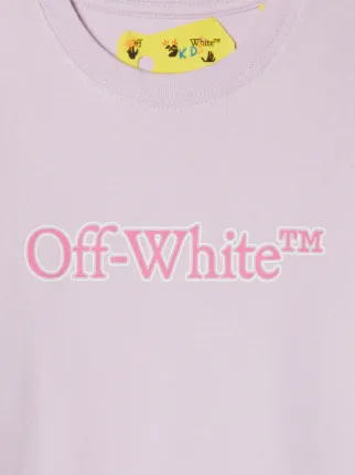 off white t shirt pink