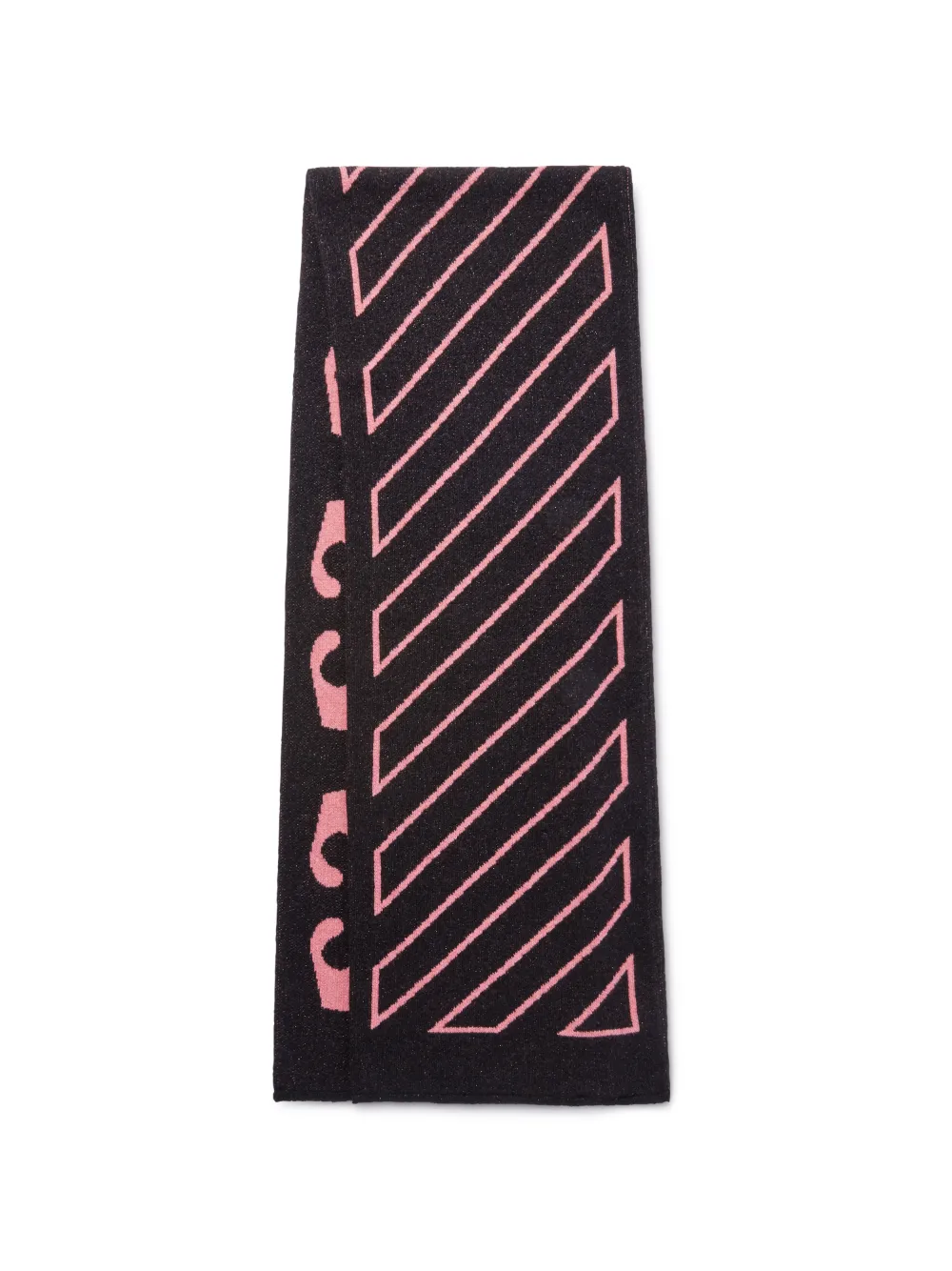 Bcdell Knitted Mini Scarf Off White