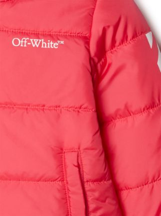 Off white cheap down jacket red