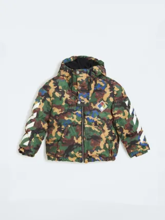 Off white shop down jacket camo