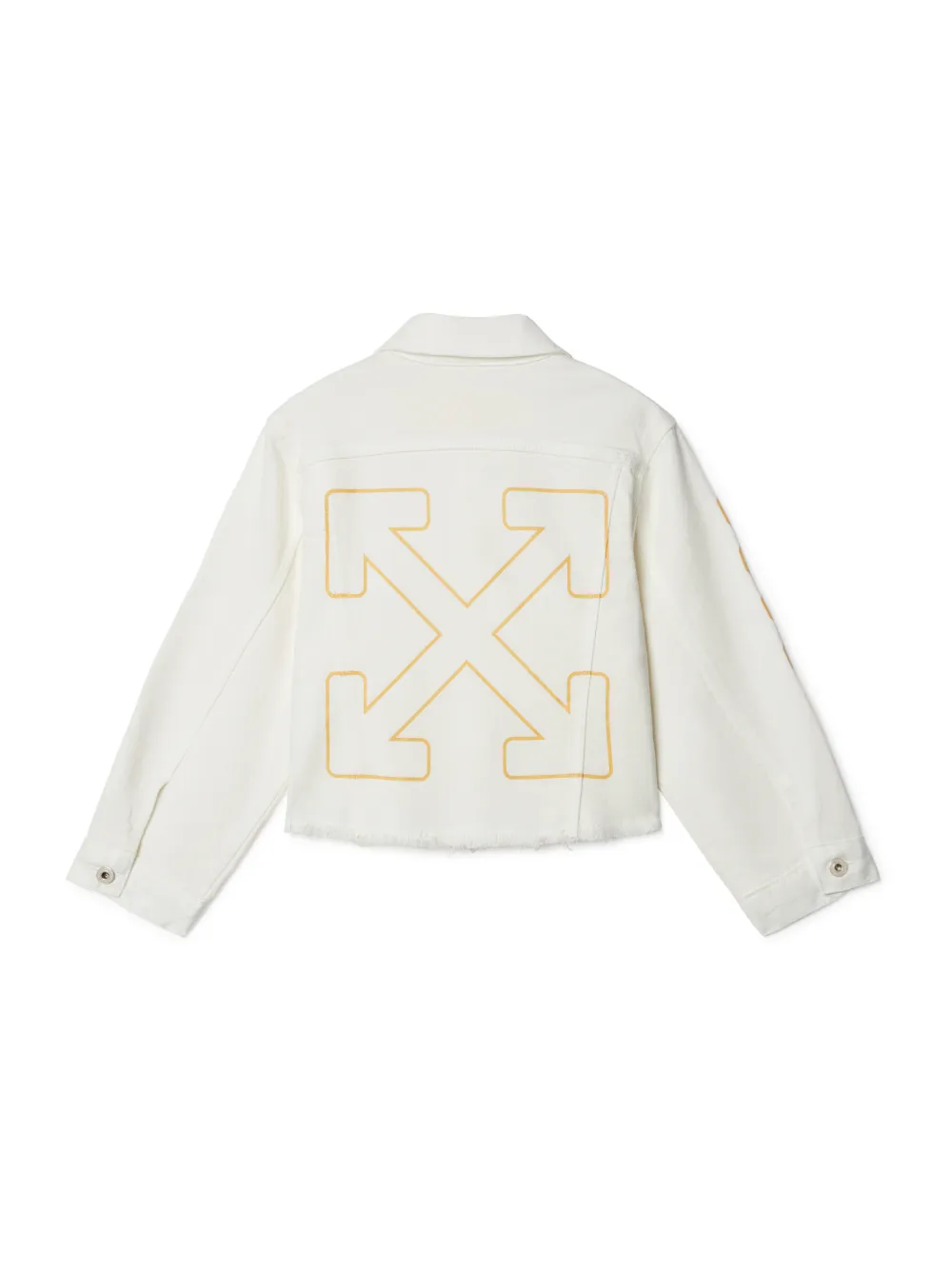 DIAGONAL BOOKISH DENIM JACKET