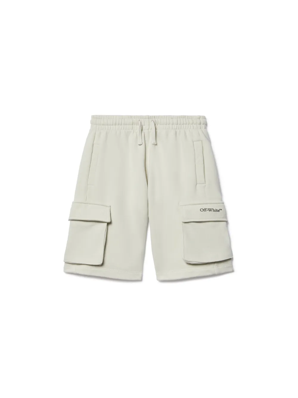 DIAGONAL BOOKISH SWEAT SHORTS