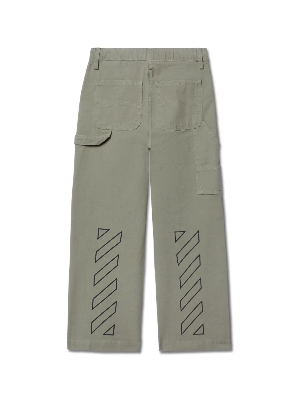 DIAGONAL BOOKISH WORKER PANTS