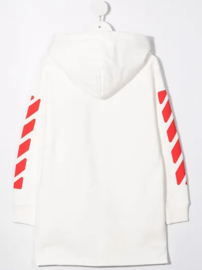 off white sweatshirt dress