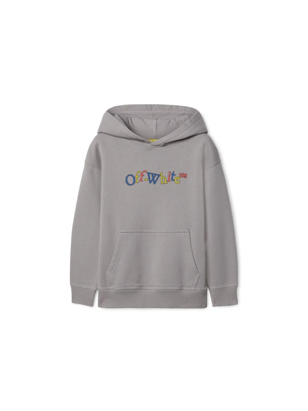 GREY CRAZY BOOKISH HOODIE in grey Off White Official US