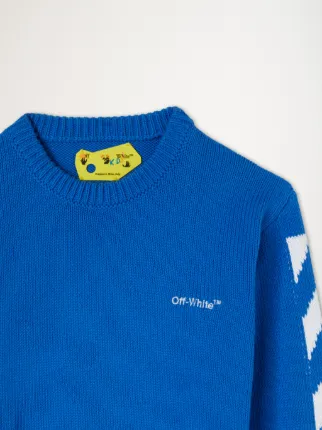 Off white hot sale sweater blue