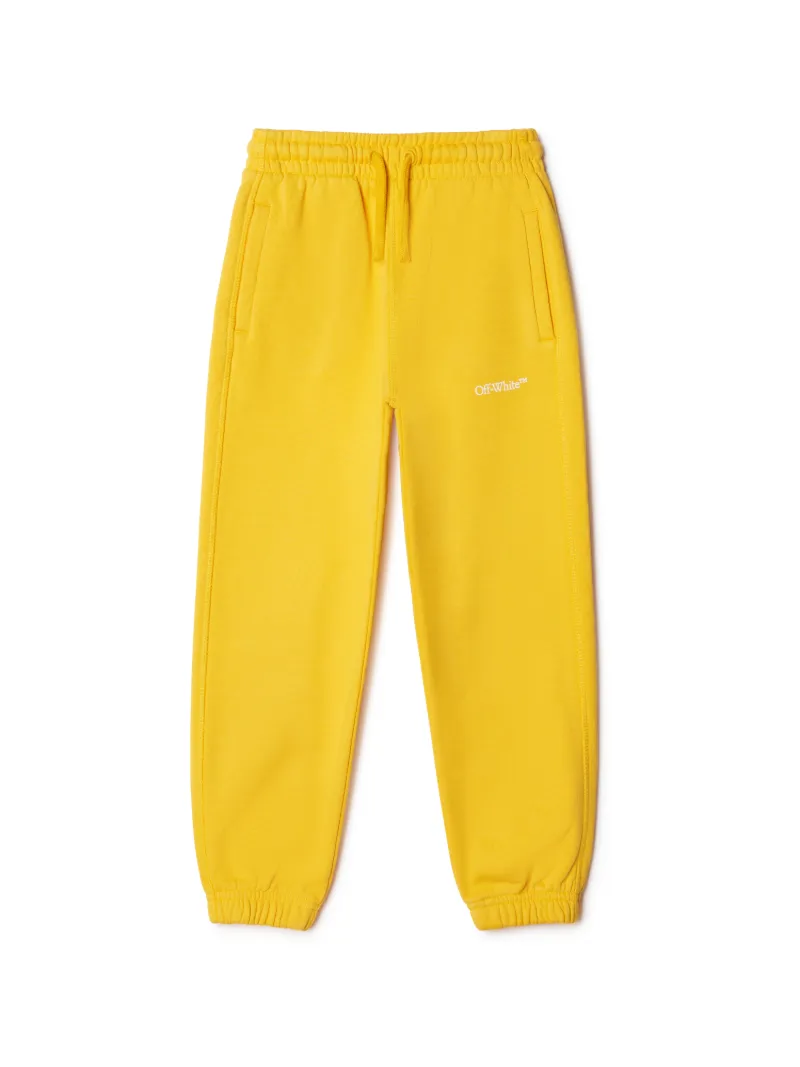 Joggers con logo e diagonali