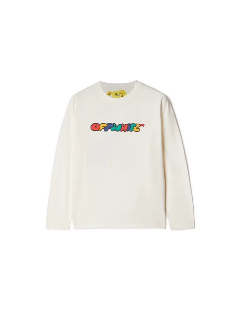 Langärmeliges T-Shirt mit Pfeil