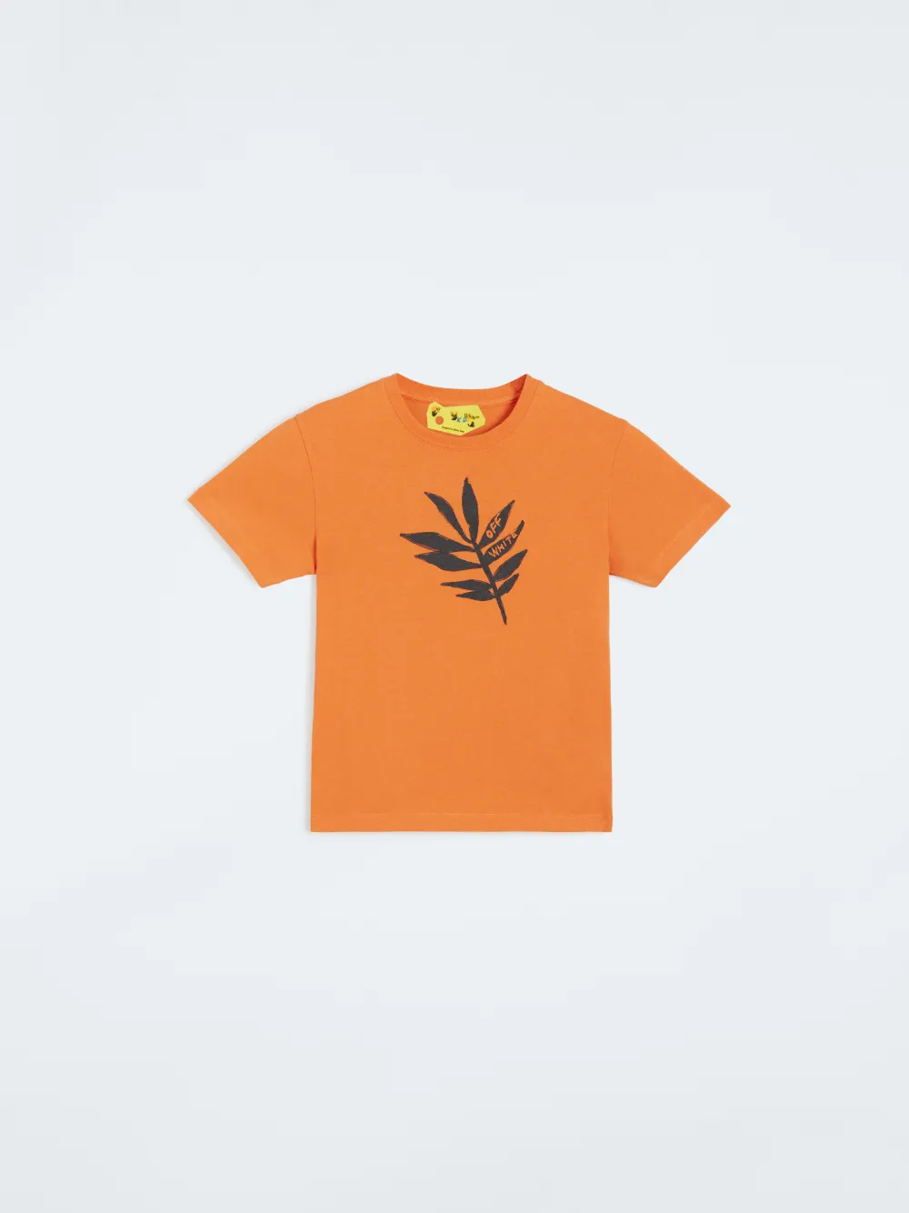 Leaf S S T Shirt in orange Off White Official IS