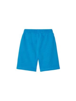 Logo Fluid Sweatshorts in blue | Off-White™ Official CA