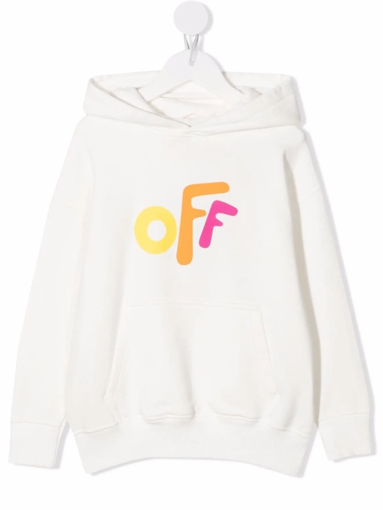 即納 大人もok Off White Kids Logo Print Hoodie 送料関税込み ファイナルバーゲン