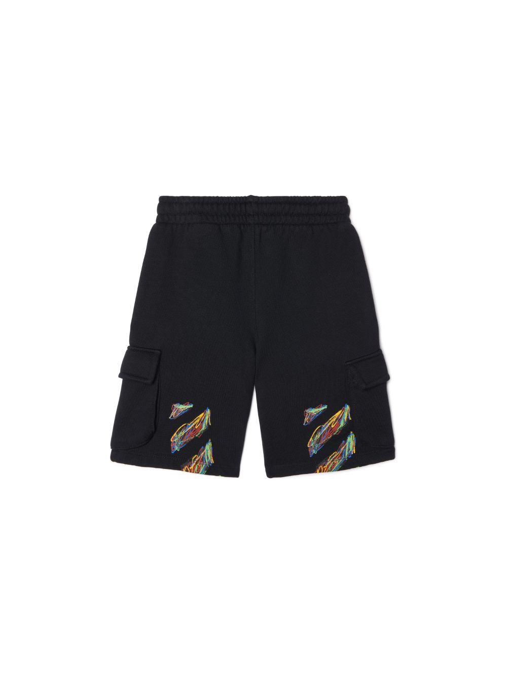 Logo Sketch Sweatshorts in black | Off-White™ Official CA